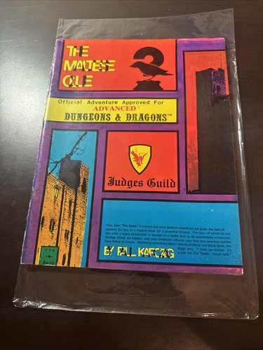The maltese clue judges guild - clue,