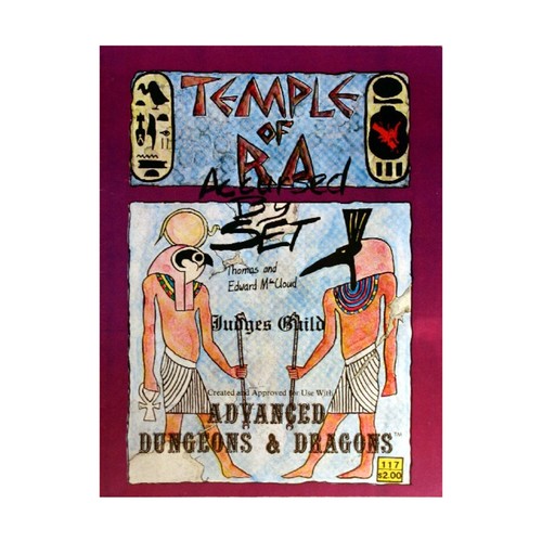 Judges guild module temple - judges, d&d